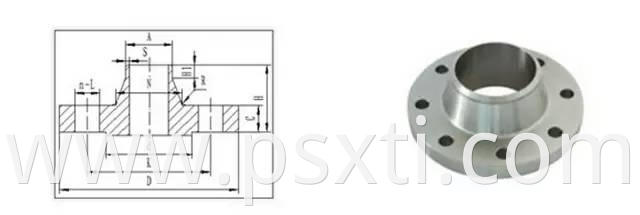 titanium blind flange